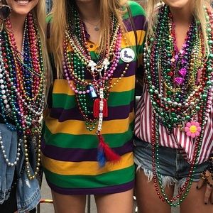 Mardi Gras Rugby Style Shirt
